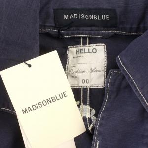 MADISONBLUE BACK SATIN WORK JKT 00 ネイビー