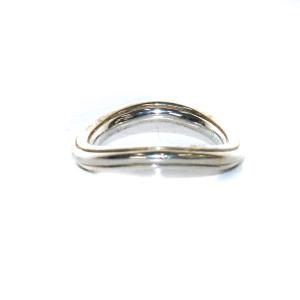 Hirotaka オーバルリング 指輪 AG925 S シルバー /KU