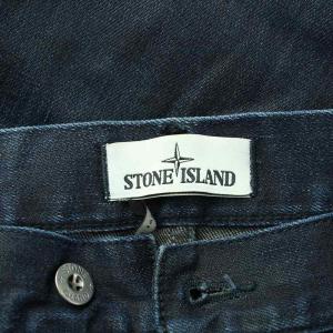 STONE ISLAND デニムパンツ ジーンズ ストレッチ ジップフライ W30 L34 紺 ネイビー