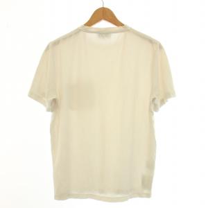 HERMES Tシャツ カットソー 半袖 クルーネック 無地 S ライトグレー