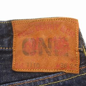 FULLCOUNT デニムパンツ 1110 セルビッチ 赤耳 ボタンフライ 36 インディゴ