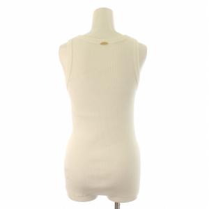 MUSE de Deuxieme Classe 22SS タンクトップ リブニット カットソー 白 ホワイト /KL