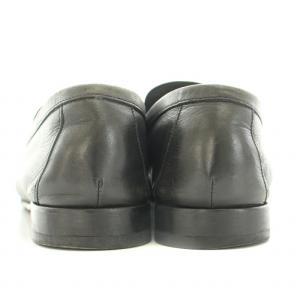 Salvatore Ferragamo コインローファー ローヒール レザー 26cm 黒 ブラック