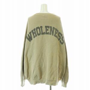 Deuxieme Classe 21SS RELAXING SWEAT スウェット トレーナー 長袖 ロゴ コットン ベージュ 21070520714010