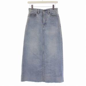 21SS デニムスカート ロング 36 S インディゴ 21060500809010 /BM