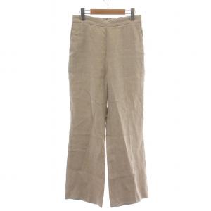 Deuxieme Classe LINEN CHINO パンツ ベージュ Deuxieme Classe（ドゥーズィエムクラス）の「《予約》LINEN