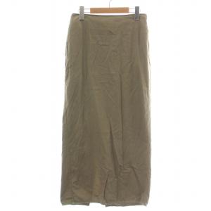 22SS バッドアス badass スカート タイト ロング マキシ 38 M カーキ 22060500710010