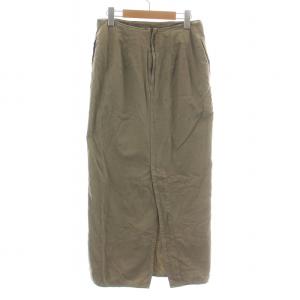 Deuxieme Classe 22SS バッドアス badass スカート タイト ロング マキシ 38 M カーキ 22060500710010