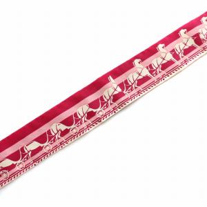HERMES 銀座店10周年記念モデル ツイリー 24 フォーブル FAUBOURG SECONDE スカーフ ロゴ 絹 シルク ピンク