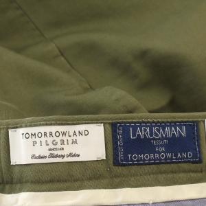 TOMORROWLAND パンツ スラックス 48 L カーキ