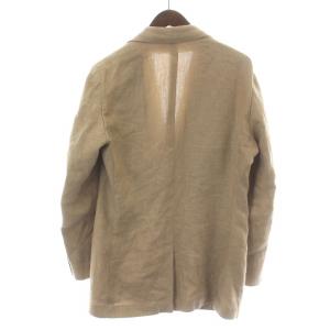 TOMORROWLAND PILGRIM Ermenegildo Zegna 24SS リネンウールコットンシングルブレステッド2Bジャケット CROSS