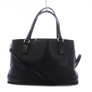 GUCCI インターロッキングG ソーホー ワーキングトートバッグ ブラック 308363