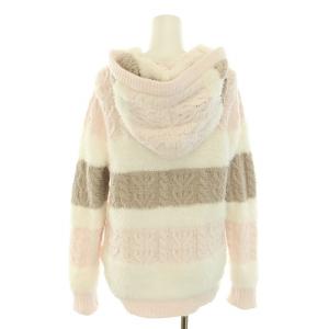 gelato pique 17SS ルームウェア セットアップ 上下 3点セット ケーキボーダーパーカ 長袖 ケーキボーダーショートパンツ イージー