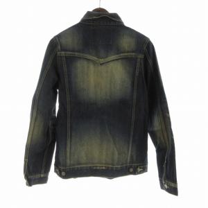 glamb デニムジャケット Gジャン ジージャン USED加工 アウター 2 M インディゴ