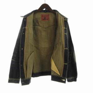 glamb デニムジャケット Gジャン ジージャン USED加工 アウター 2 M インディゴ