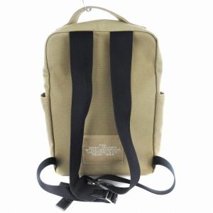 MARC JACOBS THE BACKPACK リュックサック デイバッグ バックパック スクエア キャンバス 鞄 カーキ H301M06SP21