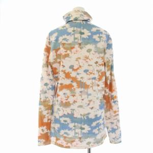 Acne Studios Bla Konst CORGAN SUPER8 Tシャツ カットソー プルオーバー 長袖 総柄 ハイネック S ピンク 青