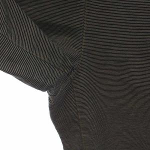 Pal'las Palace ワークワイドパンツ ボーダー 2 M 紺 ネイビー ベージュ