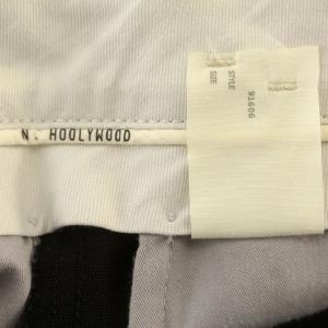 N.HOOLYWOOD エヌハリ パンツ ワイド スラックス ウール混 38 M 黒 ブラック
