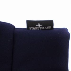 STONE ISLAND コンパス 手袋 グローブ ロゴ L 紺 ネイビー