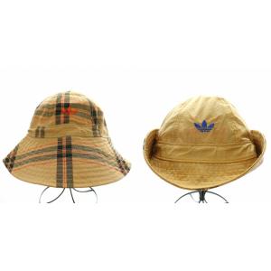 adidas Originals Wales Bonner WB HAT バケットハット 帽子 リバーシブル チェック コットン ナイロン