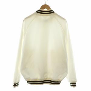 BEAUTY&YOUTH UNITED ARROWS H SOUVENIR STADIUM BLOUSON ブルゾン ジャンパー スタジャン アウター M 白 ホワイト 1225-199-9435