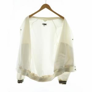 BEAUTY&YOUTH UNITED ARROWS H SOUVENIR STADIUM BLOUSON ブルゾン ジャンパー スタジャン アウター M 白 ホワイト 1225-199-9435