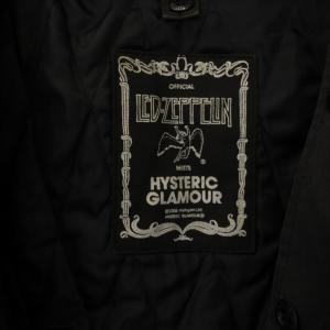 HYSTERIC GLAMOUR LED ZEPPELIN M-65 Field Military ブルゾン ロゴ 刺繍