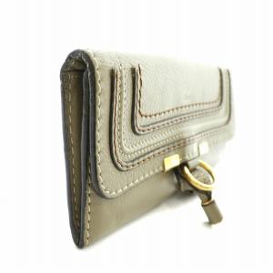 Chloe マーシー MARCIE 長財布 小銭入れ レザー グレージュ /NW15 OH