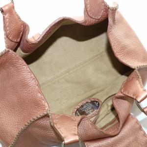 FENDI selleria ハンドバッグ ピンク