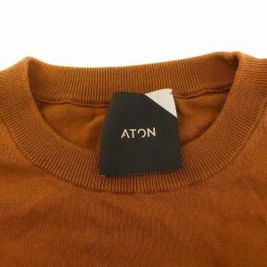 ATON 20SS SUVIN COTTON OVERSIZED SWEATER スビン コットン オーバーサイズ セーター ニット