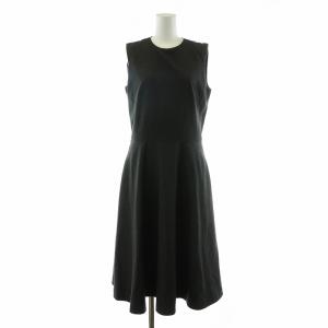 POLO RALPH LAUREN ノースリーブワンピース フレア ミモレ ロング 2 S グレー