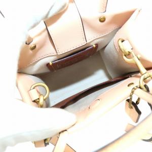COACH ミニカシン ショルダーバッグ ハンド トート 2WAY レザー ピンク C4828