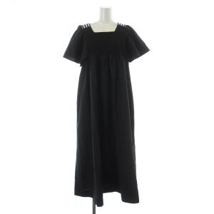DANSKIN FLARE SLEEVE DRESS フレアスリーブドレス フレアワンピース ギャザー