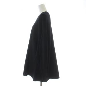 ENFOLD DOUBLE FACE A LINE PULLOVER ダブルフェイスAラインプルオーバー ニット 長袖