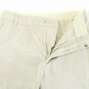 23区 22SS リネンヴィスコースストレッチ テーパードパンツ 麻 38 M ベージュ 210-5 PR.WO.NM.0403(033)