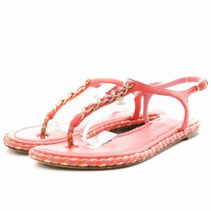 新品未使用　シャネル　カメリア　ビーチサンダル　37 トング 楽天市場】【靴】CHANEL シャネル カメリア マトラッセ ココ