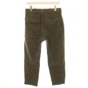 MARGARET HOWELL ウォッシュドコットンツイル WASHED COTTON TWILL パンツ ジップフライ M 茶 ブラウン