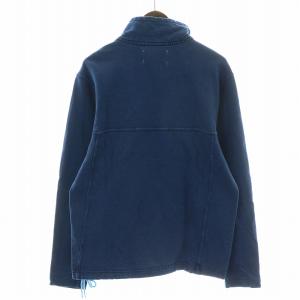 nonnative Pilgrim Surf + Supply エクスプローラーハーフジップコットンスウェットインディゴオーバーダイド EXPLORER