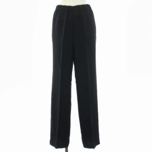 20SS dresse pant イージーパンツ センタープレス 36 S 黒 ブラック 20030500709010