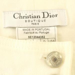 Christian Dior デニムパンツ ジーンズ 40 M 白 ホワイト /G