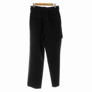 CULLNI STUDIOUS別注 CARGO PANTS カーゴパンツ ストレート ベルト付き 1 S 黒 ブラック