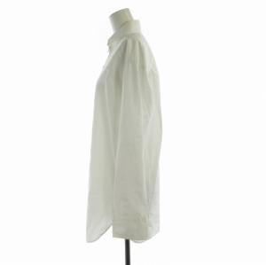 Deuxieme Classe washerシャツ ブラウス 長袖 F 白 ホワイト 19050500703110