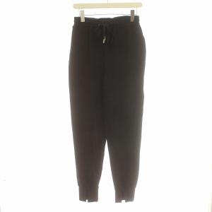 Grace Class 22SS イージーパンツ ナイロン混 ジョガーパンツ 36 S 黒 ブラック