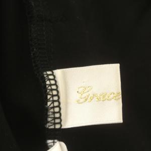 Grace Class 22SS イージーパンツ ナイロン混 ジョガーパンツ 36 S 黒 ブラック