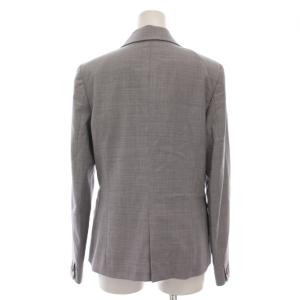 BOSCH 18SS スーツ セットアップ 上下 テーラードジャケット タイトスカート ひざ丈 シルク混 38 グレー