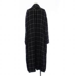 REMI RELIEF L'Appartement別注 CHECK SHIRT DRESS F ブラック