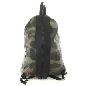 Hervé Chapelier リュックサック デイバッグ ナイロン カモフラ 迷彩柄 カーキ
