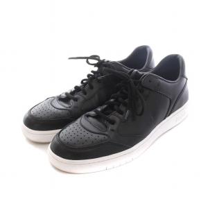 POLO RALPH LAUREN POLO CRT LUX-SK-LTL スニーカー レザー ローカット シューズ 41 26cm 黒 ブラック