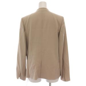 BOSCH 22SS ノーカラージャケット アウター 38 ベージュ 021-2150203 /YM